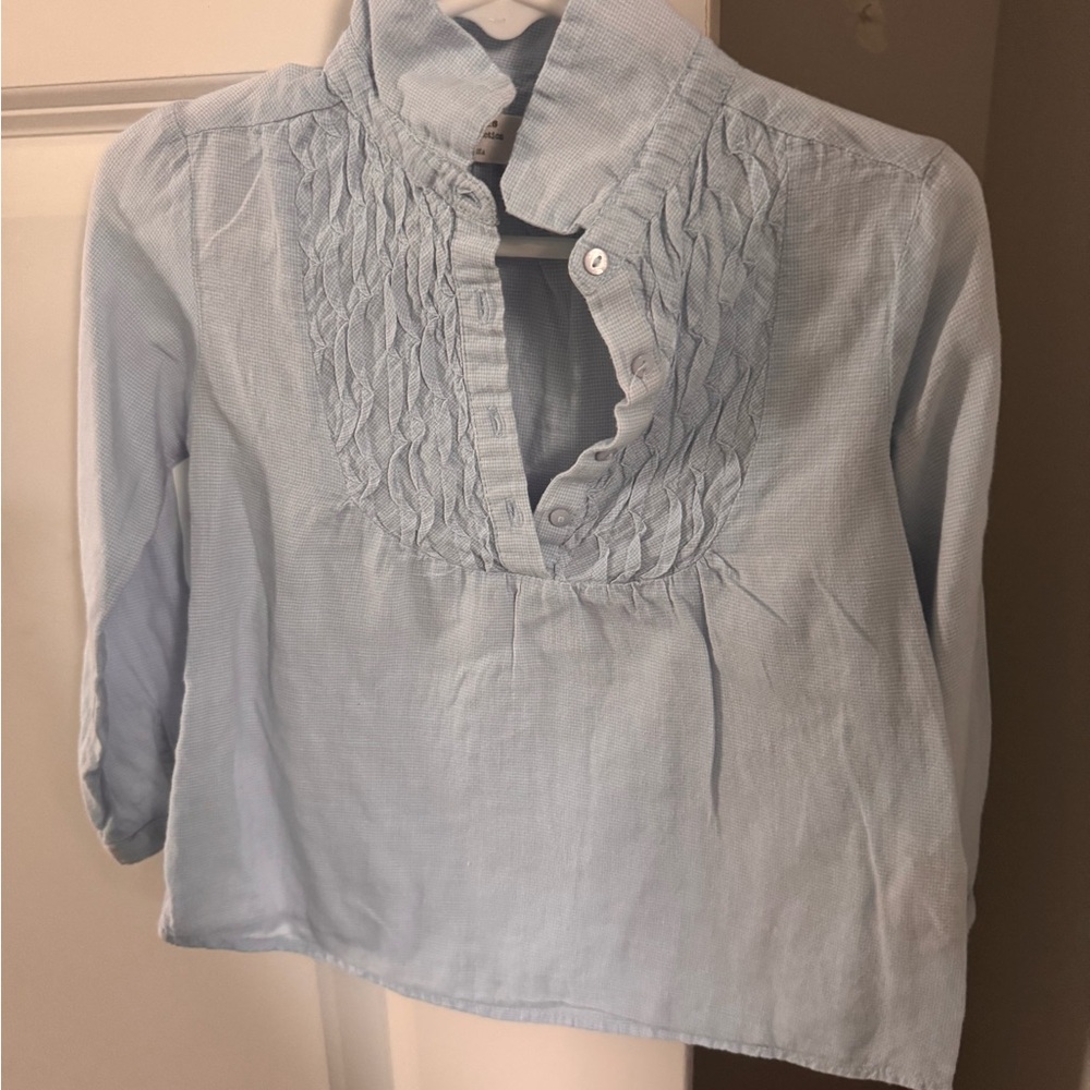 Zara Kids Light Blue Kids Shirt